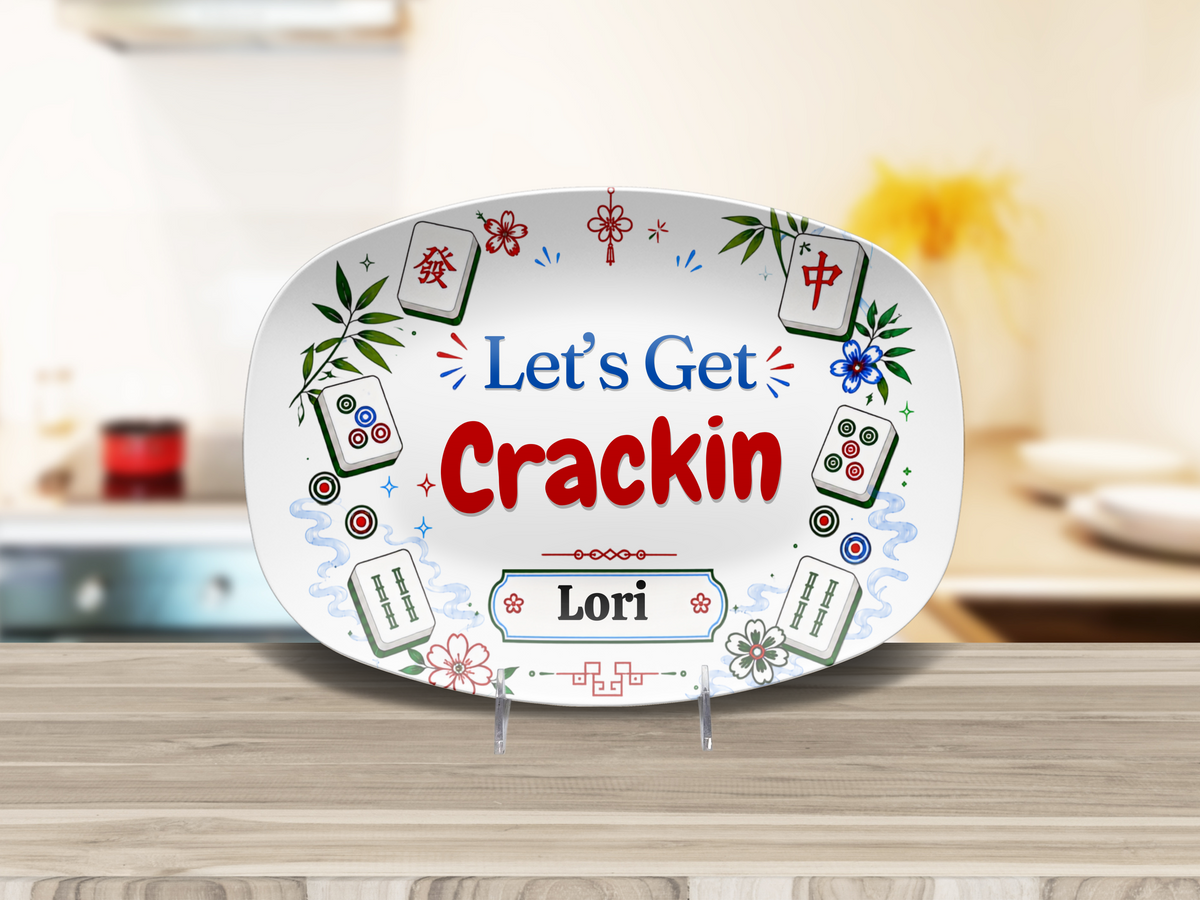 Let's Get Crackin Platter