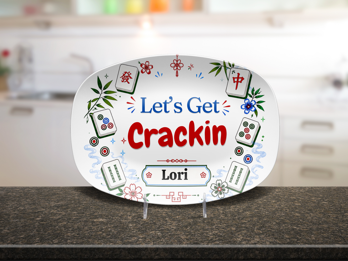 Let's Get Crackin Platter