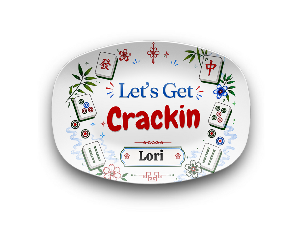 Let's Get Crackin Platter