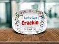 Let's Get Crackin Platter