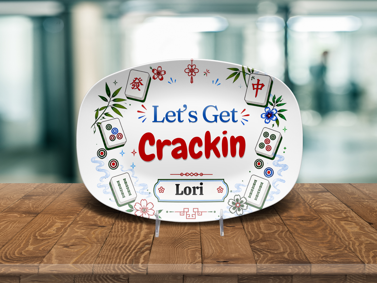 Let's Get Crackin Platter
